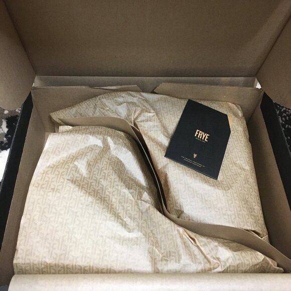 FRYE Black Vicky Engineer Moto Biker Rocker Boots SIZE 5.5 NEW - Picture 5 of 8